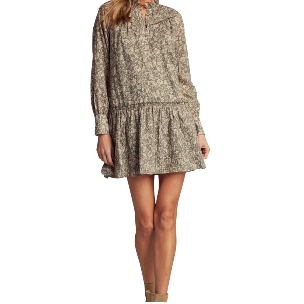 Sundays by We Are Sundays Rowan Mini Dress Floral 100%‎ Cotton Boho Cottagecore